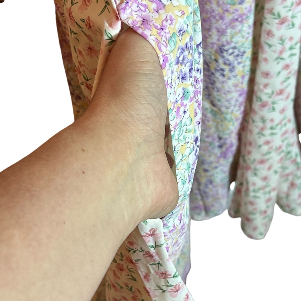 Chic Soul Floral Lightweight Dress, 2XL - Picture 5 of 12
